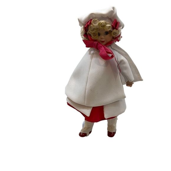 The‎ Hamilton Collection Holly Porcelain Doll Appr 10” Tall - Picture 5 of 8